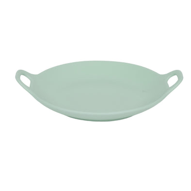 Classica Mint Round Ceramic Serving Plate