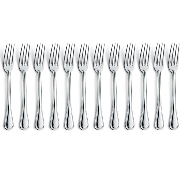Amefa Cambridge Set of 12 Stainless Steel Table Fork