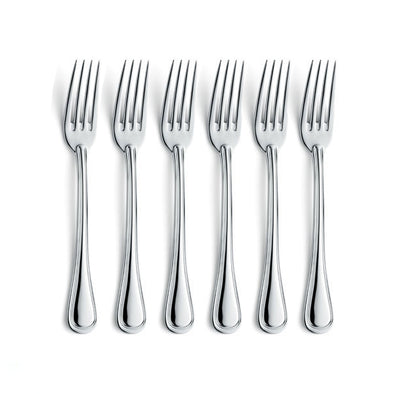 Amefa Cambridge Set of 6 Stainless Steel Table Fork