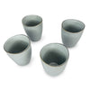 Coffee Culture set of 4 Coffee and Tea Cup Reactive Stone 280ml