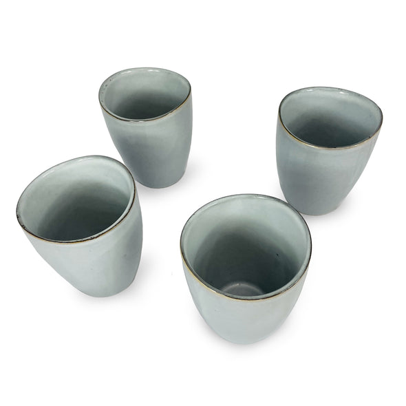 Coffee Culture set of 4 Coffee and Tea Cup Reactive Stone 280ml