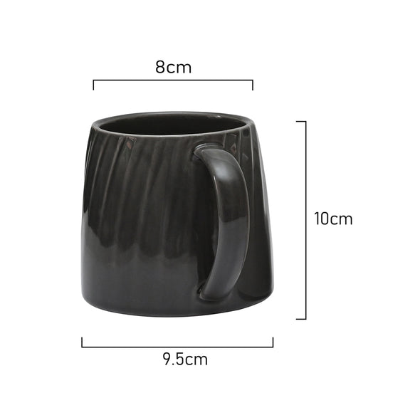 Measurements of mic Coffee and Tea mugs Terrance Matte Colour 450ml