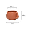 Measurements of Coffee Culture Set of 4 Ceramic Coffee and Tea Cup Terrance Matte Colour 450ml