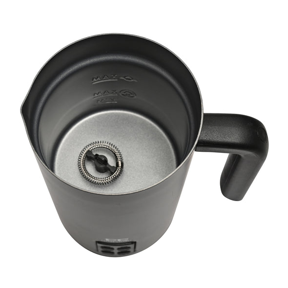 coffee culture black electric milk frother 300ml