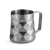 Coffee Culture diamond stainless steel milk frothing jug 350ml