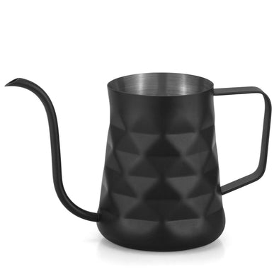Coffee Culture black diamond Goose Neck Pour Over Jug 600ml mad from quality Stainless Steel