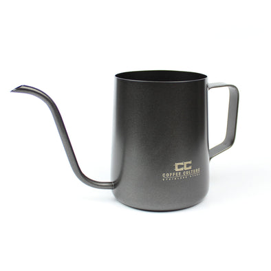 Coffee Culture Black Goose Neck Pour Over Jug 600ml mad from quality Stainless Steel
