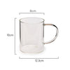 Measurements of Coffee Culture Ivy borosilicate glass mug 420ml