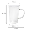 Measurement of Coffee Culture Luca borosilicate glass mug 330ml