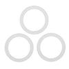 Coffee Culture set of 3 silicone gaskets replacement for 9 cup coffee makers