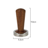 Measurements of Coffee Culture 53mm stainless Steel coffee Tamper with Burmese Rosewood Handle