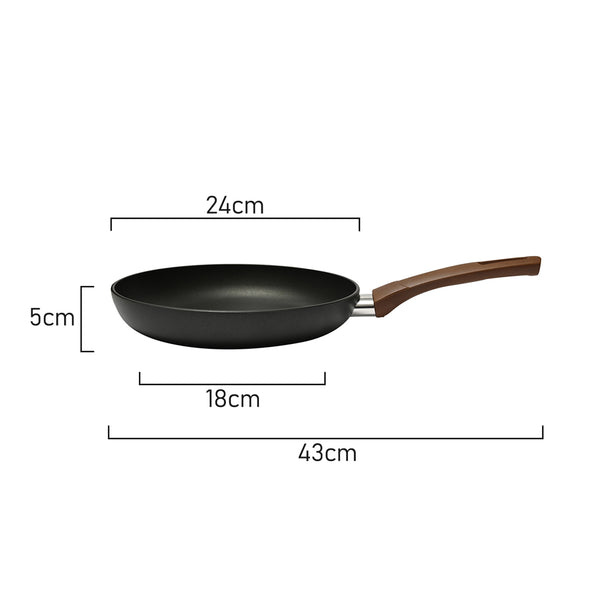 Measurements of Classica Eco Forged Fry pan 24cm