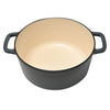 Classica Warm Blue Cast Iron Dutch Oven Enamel Coating Suitable for all cook tops including induction