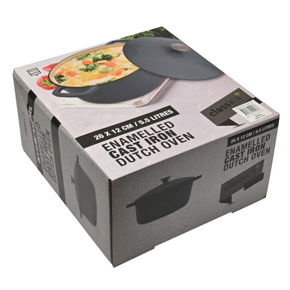 Packaging of Classica Cast Iron Dutch Oven