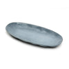 St Clare Reactive Blue Oval Serving Plate