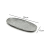 Measurements of St Clare Reactive Grey Oval Serving Plate