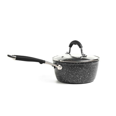 Classica Diamond Stone 2.0 Milk Pan with spout and lid Suitable for all cooktops including induction