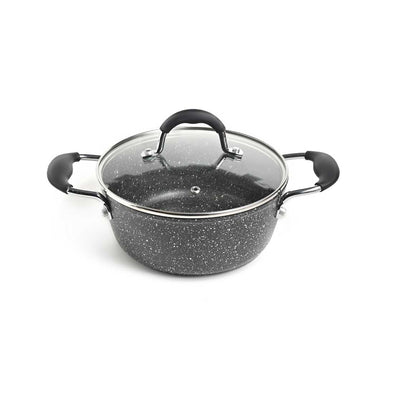 Classica Diamond Stone 2.0 Casserole with lid suitable for all stovetops including induction