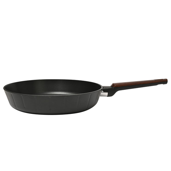Classica Diamond Stone Black Forged Elegance 28cm Frypan suitable for all stove tops including induction