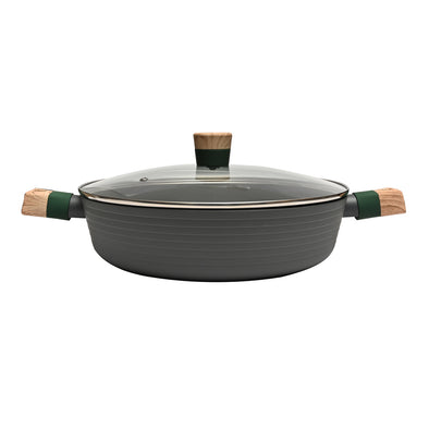 Classica Diamond Stone Natura Diecast 32cm Chef's pan suitable for all stove tops including induction