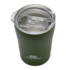 Coffee Culture Military green Stainless Steel Double Wall Reuseable Travel Cup 350ml