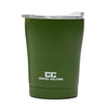 Coffee Culture Military green Stainless Steel Double Wall Reuseable Travel Cup 350ml