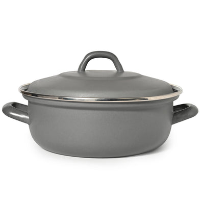 Classica 22cm Blue Grey Premium Dutch Oven Casserole Oven safe and suitable for all stove tops including induction