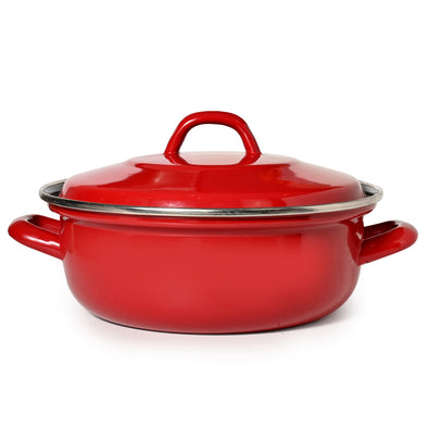 Classica 22cm Red Premium Dutch Oven Casserole Oven safe and suitable for all stove tops including induction