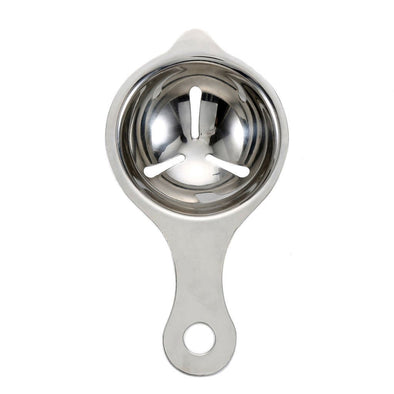 Egg Separator <br>Stainless Steel <br>Dimensions - 13.3 x 7.5 x 2.7cm