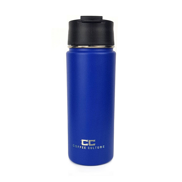 Coffee Culture Blue Double Wall Stainless steel Flask 500ml