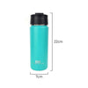 Measurements of Coffee Culture Turquoise Double Wall Stainless steel Flask 500ml