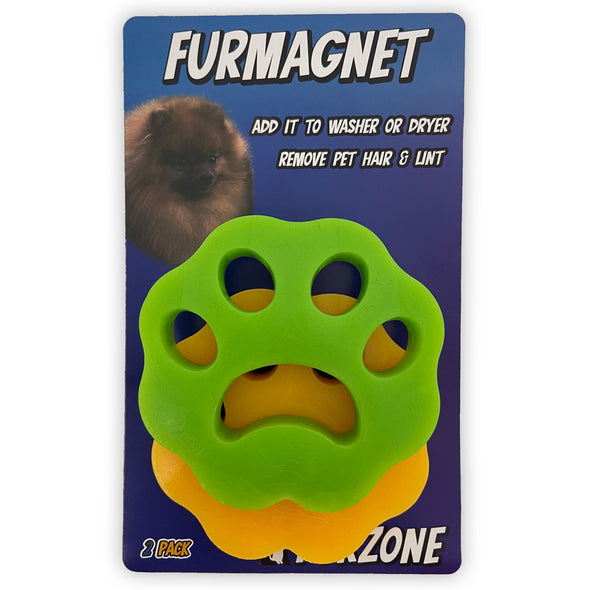 Furzone Furmagnet green and yellow Pet Hair & Lint Remover 
