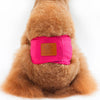 Furzone Medium pink Reusable Washable Male Dog Diaper for 34 to 38cm waistline