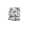Furzone small Blue Reusable Washable Male Dog Diaper with Tiger pattern for 26 to 34cm waistline