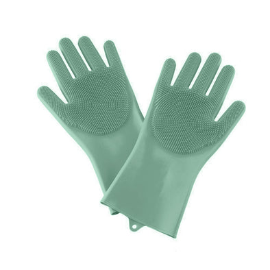 Brampton Drive Dish Washing Gloves <br>Perfect for Kitchen & Bathroom Cleaning <br>Aqua