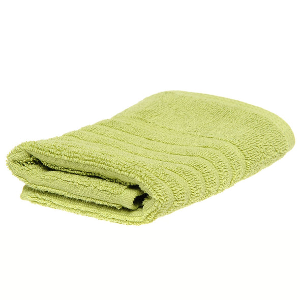 Green Cotton Tree face towel made from luxurious egyptian cotton