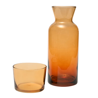 Classica Art Craft Iconic Amber Carafe with Lid 700ml capacity
