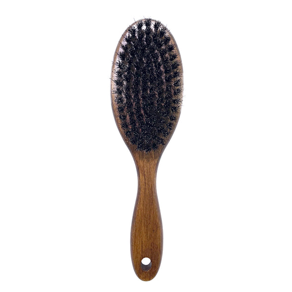 Furzone Large Stainless Steel and Beechwood Double Sided Bristle and pin brush for pets 