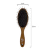 Measurements of Furzone Pet Brother Large Stainless Steel and Beechwood Pin Brush 