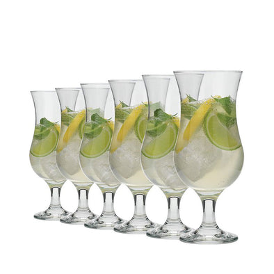 Art Craft Ibiza Set Of 6 Footed Cocktail Glass 460ml capacity