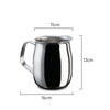 Measurement of Pezzetti Lattiera Stainless Steel Milk Frothing Jug 9 cup