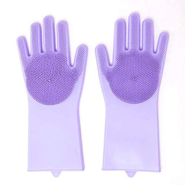 Brampton Drive Dish Washing Gloves <br>Perfect for Kitchen & Bathroom Cleaning <br>Lilac