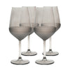 Art Craft Mia Matte Smoke set of 4 wine Glass 490ml capacity