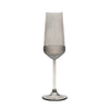 Art Craft Mia Matte smoke Champagne Flute Glass 195ml capacity