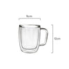 measurements of Coffee Culture Millie borosilicate Doublewall glass Mug 475ml
