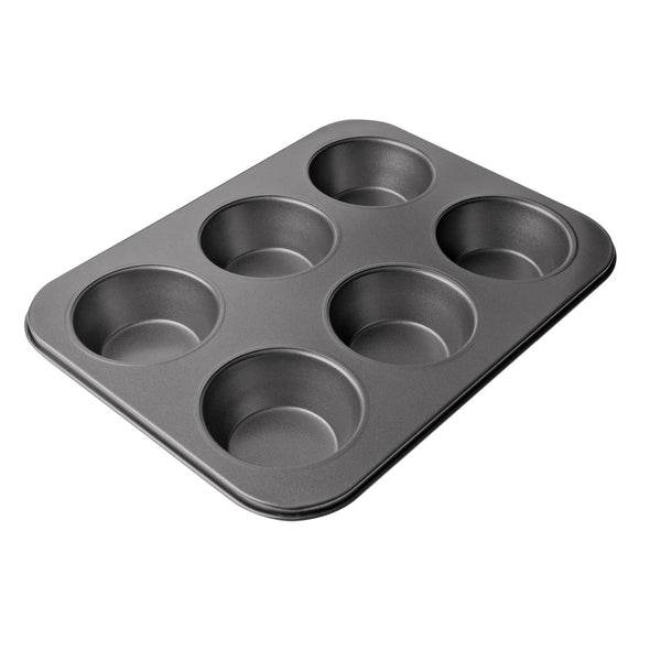 Outperform non stick grey Muffin Pan 6 Cup 