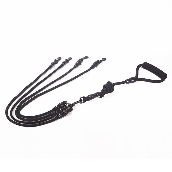 Furzone 2/3/4 Way 360 Degree Swivel black Dog Lead