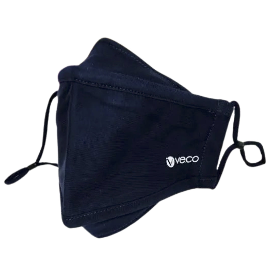 Washable Face Masks 3 layer Antifog & Antimicrobial cloth Navy Kakkadu