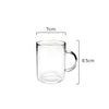 Mesurements of Coffee Culture Coffee and tea mug & Saucer borocilicate glas