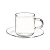 Coffee Culture Expresso Cup & Saucer borocilicate glass 90ml